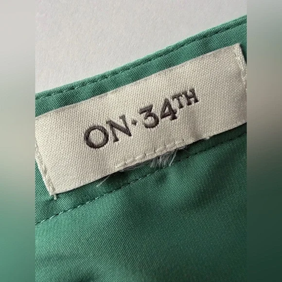 Mint Green Satin Cami Top - Picture 6 of 8